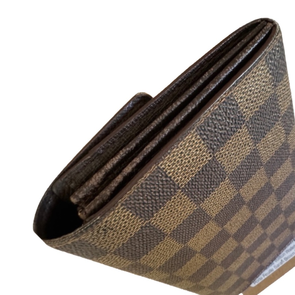 Vintage 1997 Louis Vuitton Sarah Wallet Damier Ebene - READ DESCRIPTION - Picture 3 of 15